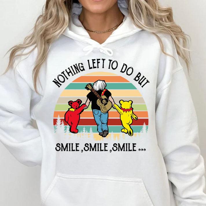Grateful Dead Nothing Left To Do But Smile Vintage Sunset t-shirt hoodie