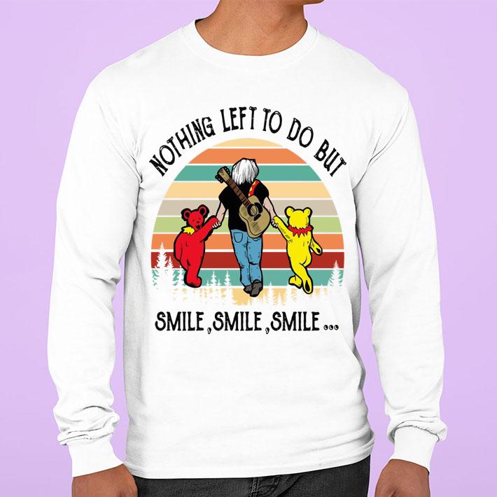 Grateful Dead Nothing Left To Do But Smile Vintage Sunset t-shirt sweatshirt