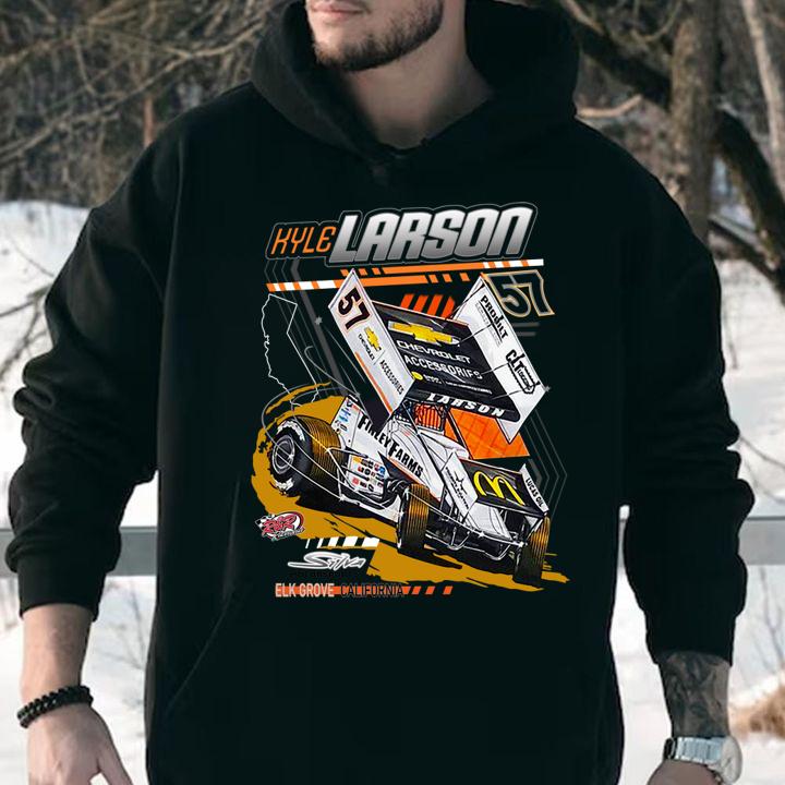 Kyle Larson 57 t-shirt hoodie
