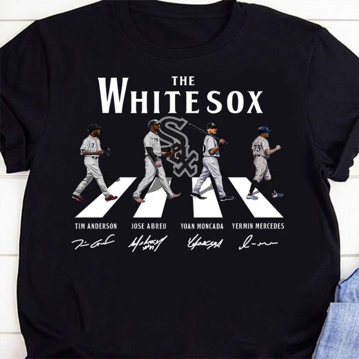 The White Sox Abbey Road signatures t-shirt shirt