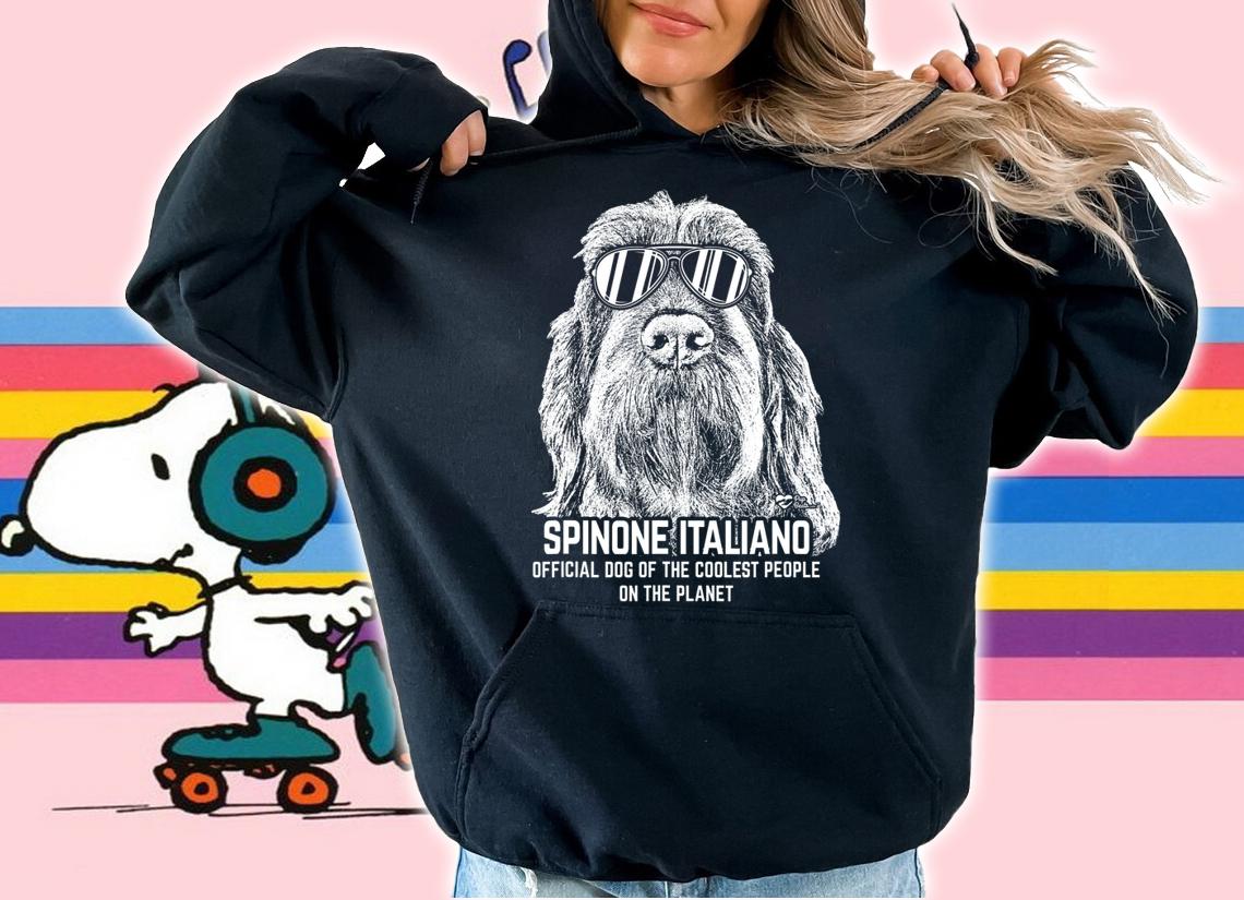 Italian Spinone Official Dog of the Coolest People t-shirt hoodie
