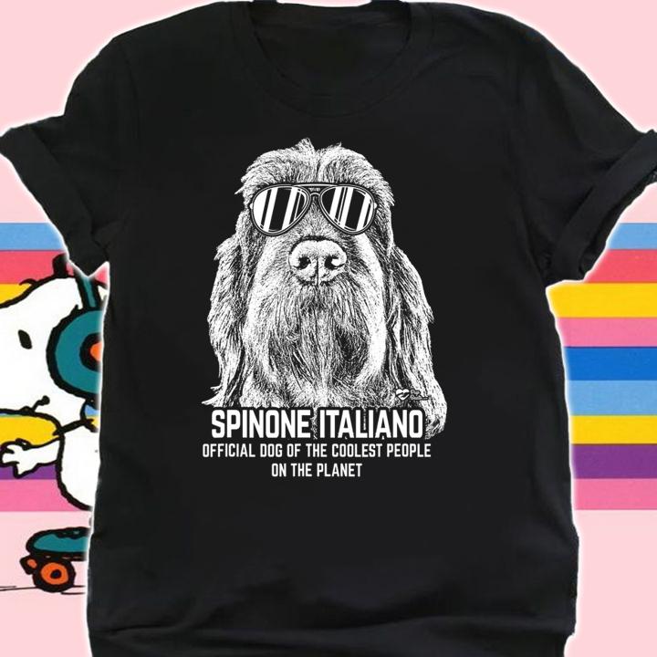 Italian Spinone Official Dog of the Coolest People t-shirt shirt
