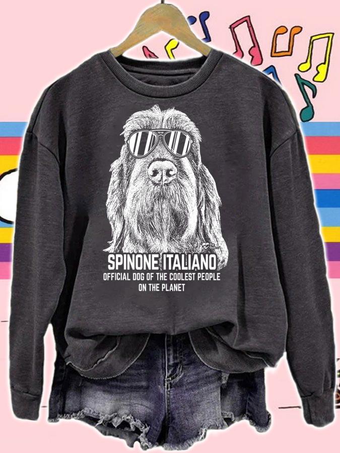 Italian Spinone Official Dog of the Coolest People t-shirt sweatshirt