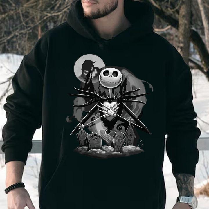 Nightmare Before Christmas Jack Skellington Disney t-shirt hoodie