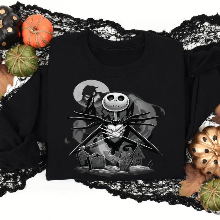 Nightmare Before Christmas Jack Skellington Disney t-shirt sweatshirt
