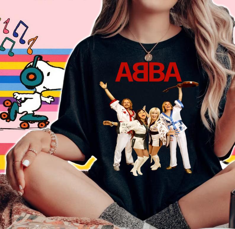 ABBA Band Tour 2020 t-shirt woman shirt
