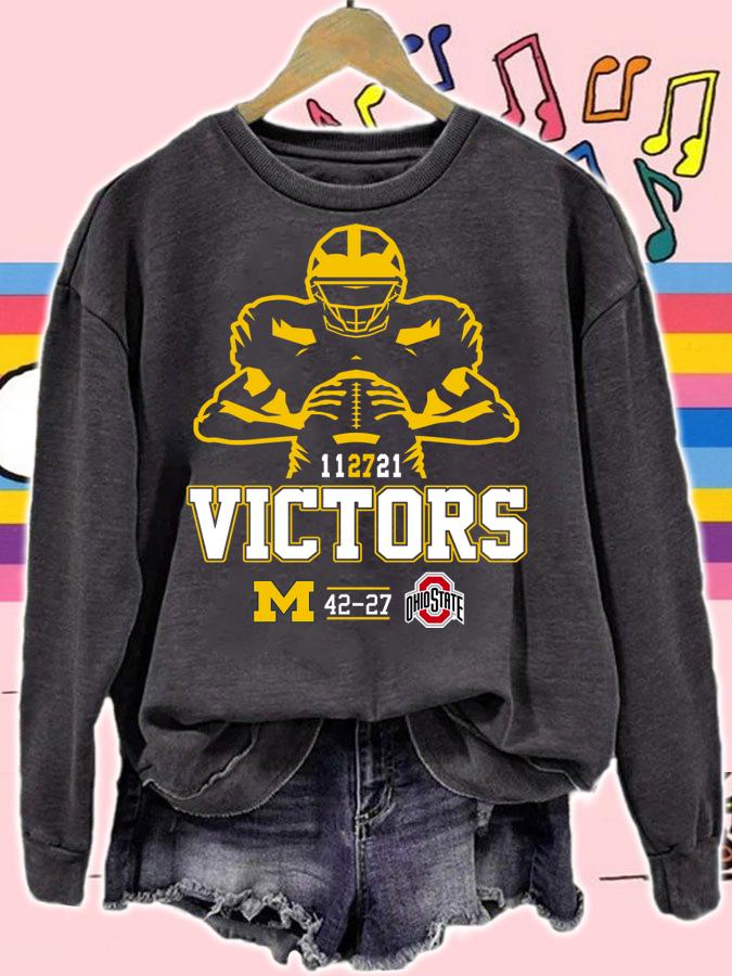 Valiant University Of Michigan Football Michigan Vs. Ohio State t-shirt sweatshirt