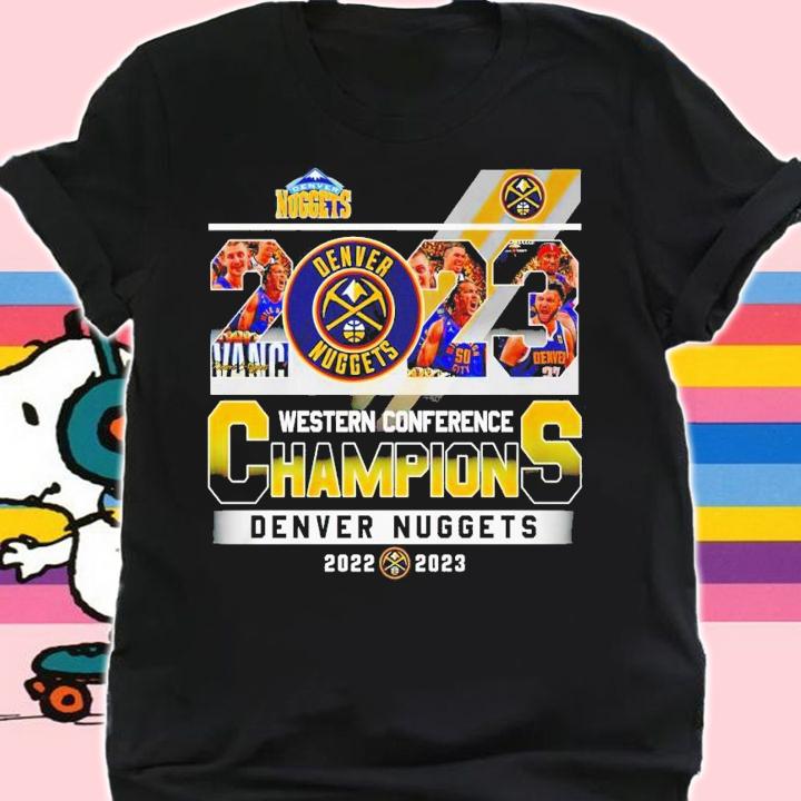 Denver Nuggets 2022-2023 Western Conference Champions t-shirt shirt