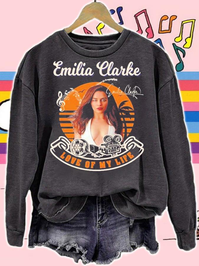 Emilia Clarke love of my life vintage t-shirt sweatshirt