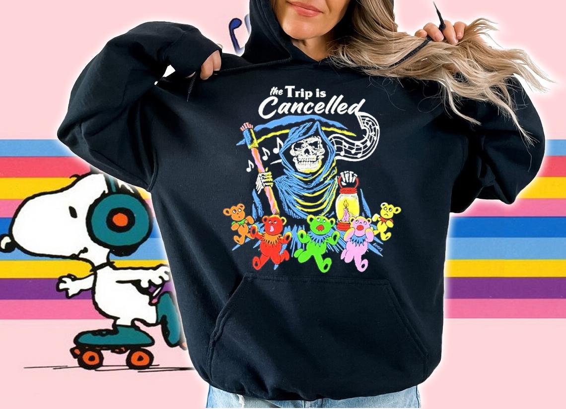 Boss Dog The Trip Is Cancelled Shirt t-shirt hoodie
