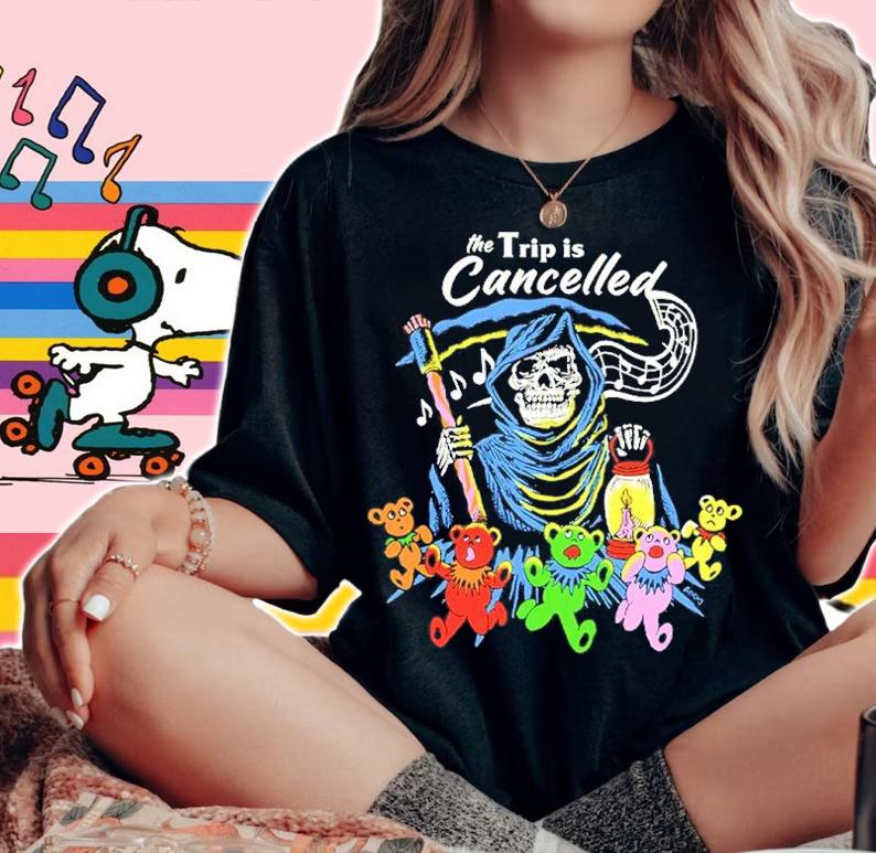 Boss Dog The Trip Is Cancelled Shirt t-shirt woman shirt