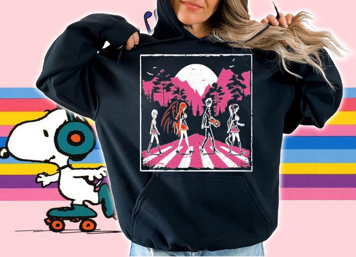 Azumi Asakara Issei Hyoudou Demon Slayer Abbey Road Shirt t-shirt hoodie