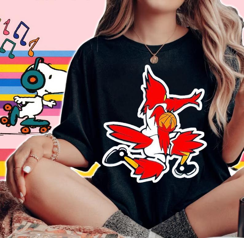 Dunking bird shirt t-shirt woman shirt