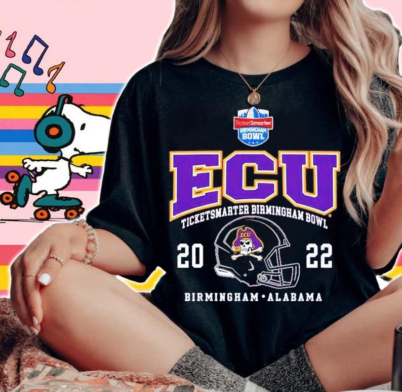 Ecu Football Ticketsmarter Birmingham Bowl 2022 Birmingham Alabama Shirt t-shirt woman shirt