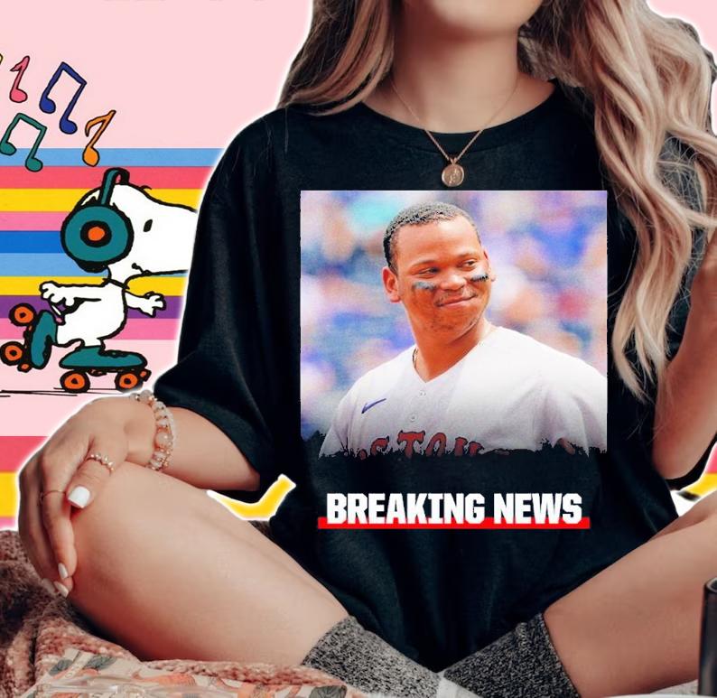 ESPN Rafael Devers Breaking New Shirt t-shirt woman shirt