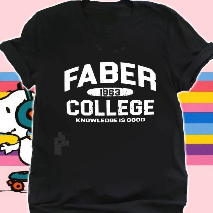 Faber College 1963 Knowledge is good retro new shirt t-shirt shirt