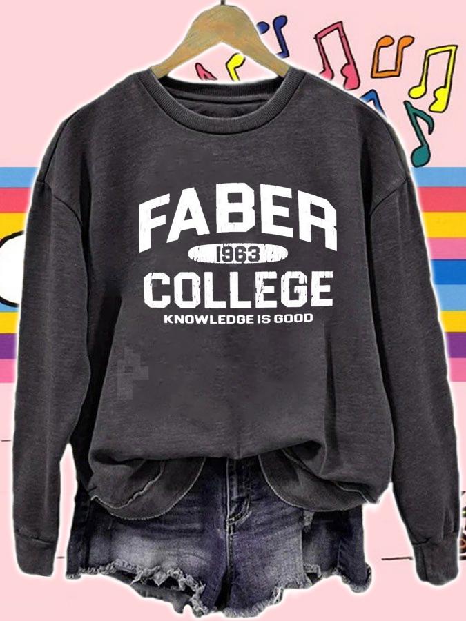 Faber College 1963 Knowledge is good retro new shirt t-shirt sweatshirt