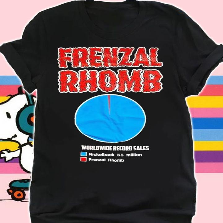Frenzal Rhomb Worldwide Record shirt t-shirt shirt