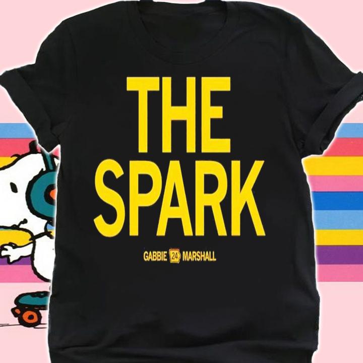 Gabbie Marshall #24 The Spark shirt t-shirt shirt