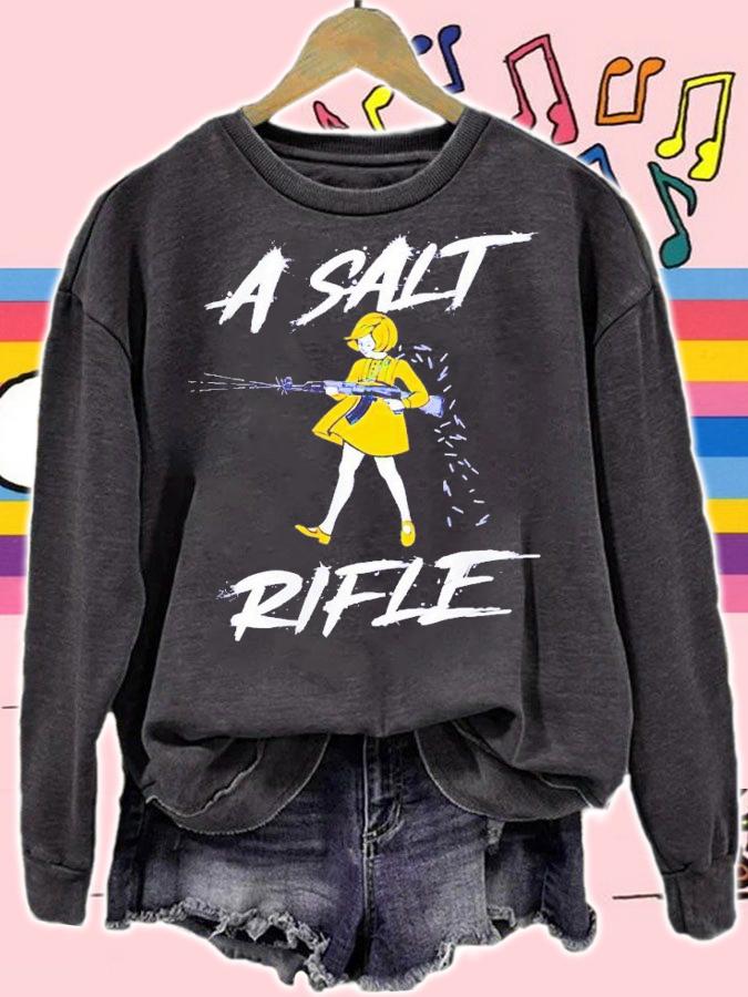 Girl a salt rifle shirt t-shirt sweatshirt