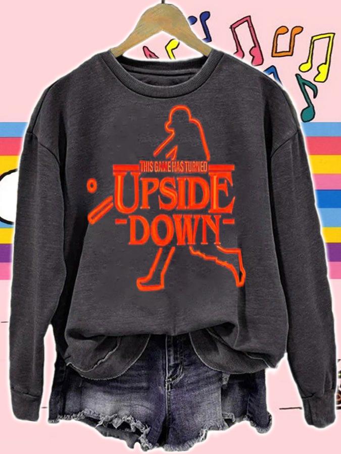 Houston Astros The game has turned Upside Down shirt t-shirt sweatshirt