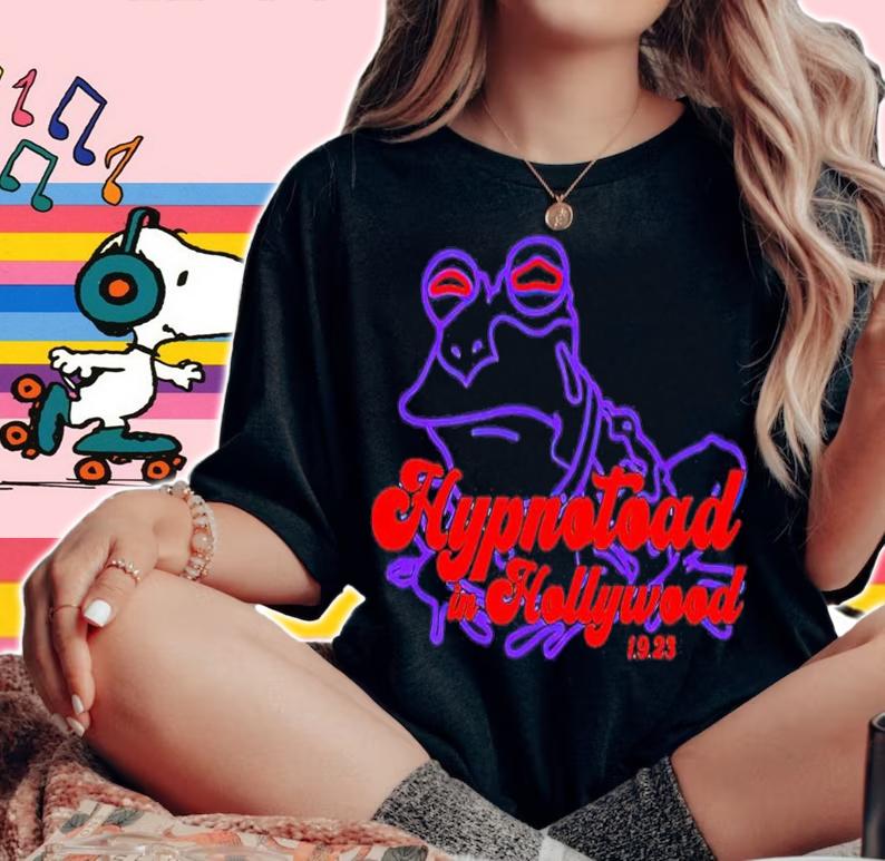 Hypnotoad in Hollywood shirt t-shirt woman shirt