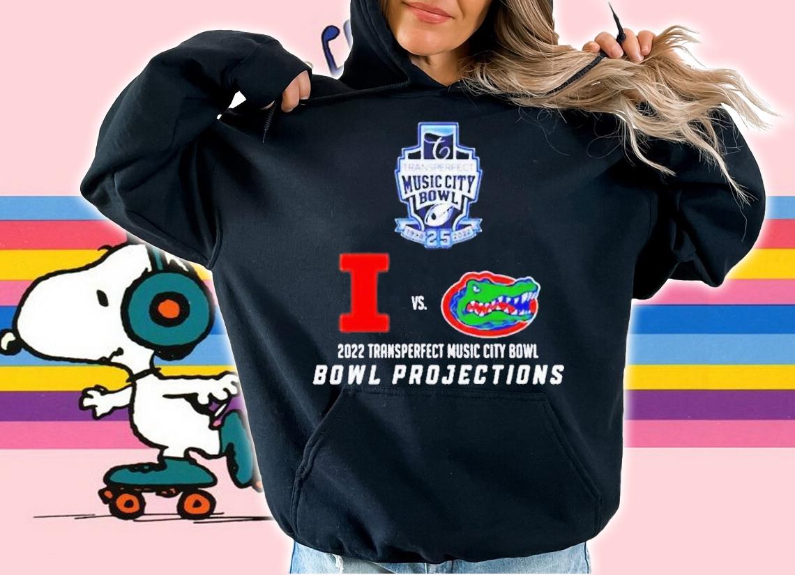 Illinois Strength Vs Florida Gators 2022 Transperfect Music City Bowl Shirt t-shirt hoodie