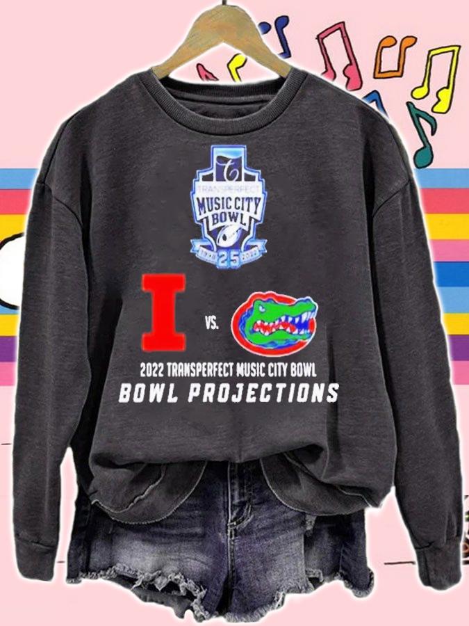 Illinois Strength Vs Florida Gators 2022 Transperfect Music City Bowl Shirt t-shirt sweatshirt