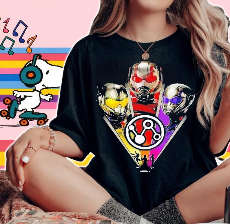 Marvel Ant-Man and the Wasp Quantumania Pym Technologies Heroes shirt t-shirt woman shirt