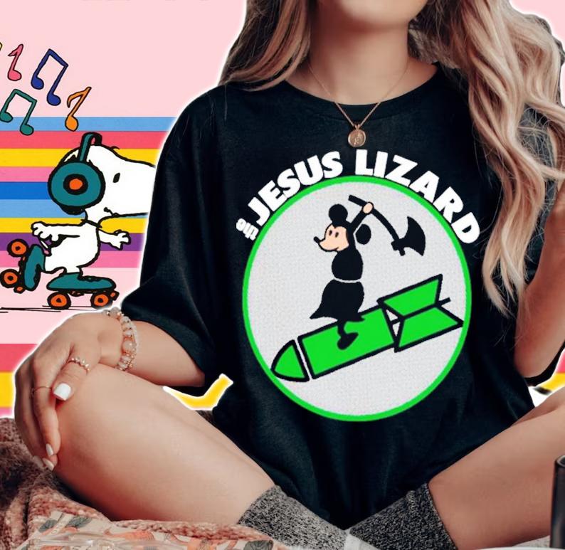 Mickey The Jesus Lizard Shirt t-shirt woman shirt