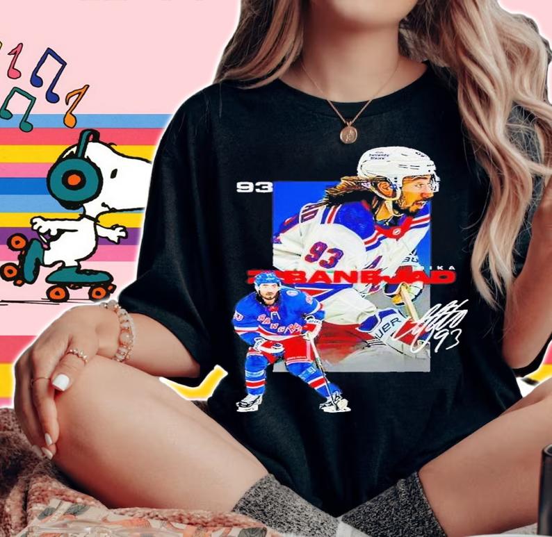 Mika Zibanejad 93 shirt t-shirt
