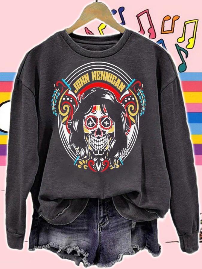 MLW John Hennigan Sugar Skull MLW shirt t-shirt