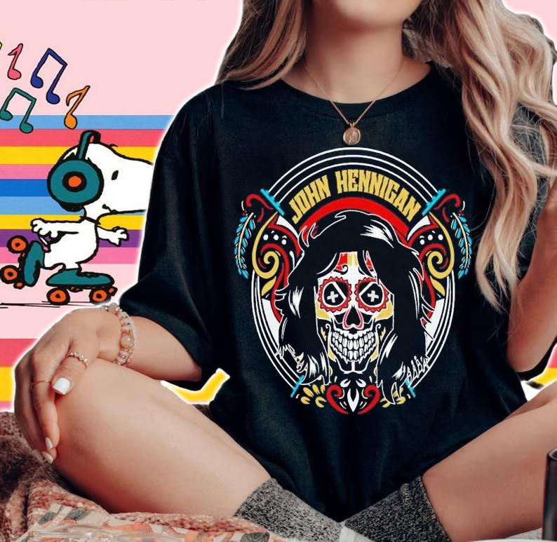MLW John Hennigan Sugar Skull MLW shirt t-shirt
