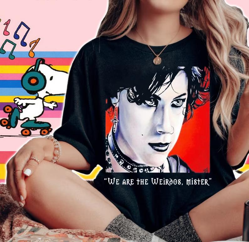 Nancy we are the Weirdos Mister shirt t-shirt woman shirt