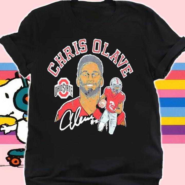Chris Olave Ohio State Signatures Shirt t-shirt