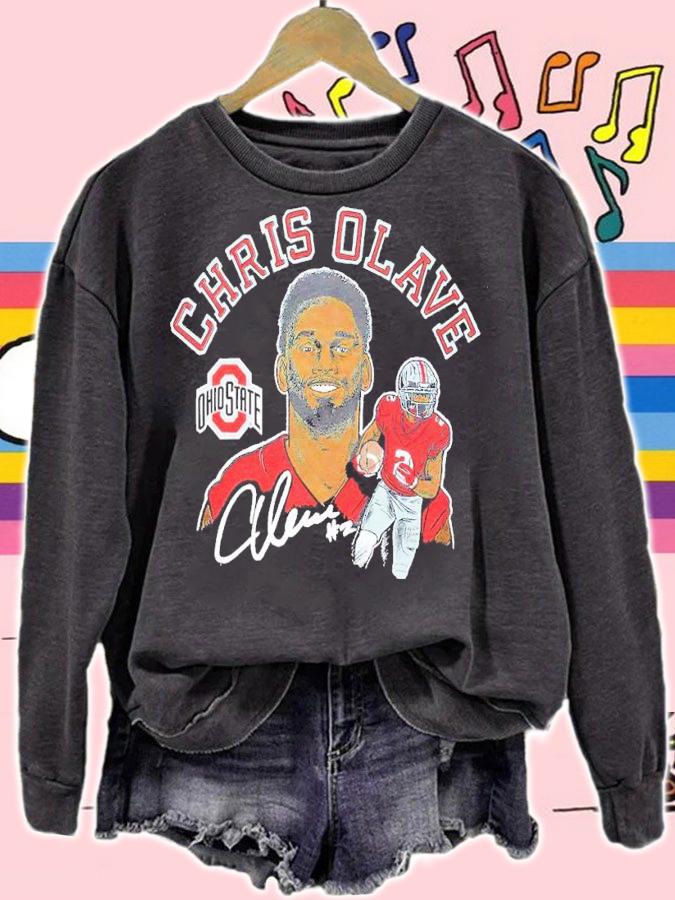 Chris Olave Ohio State Signatures Shirt t-shirt