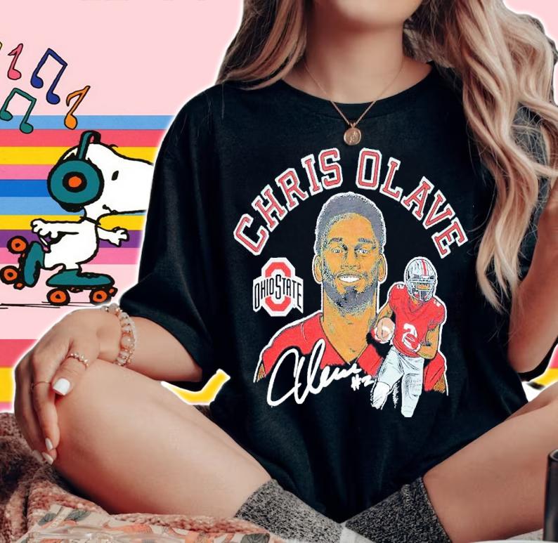 Chris Olave Ohio State Signatures Shirt t-shirt