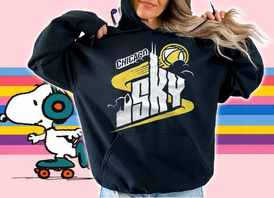 Chicago Sky team logo T-shirt t-shirt hoodie