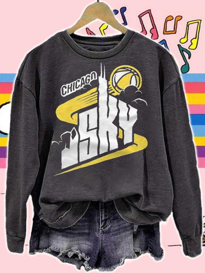 Chicago Sky team logo T-shirt t-shirt sweatshirt