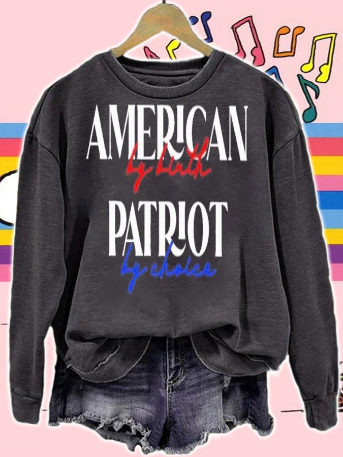 Official american By Birth Patriot By Choice Shirt
