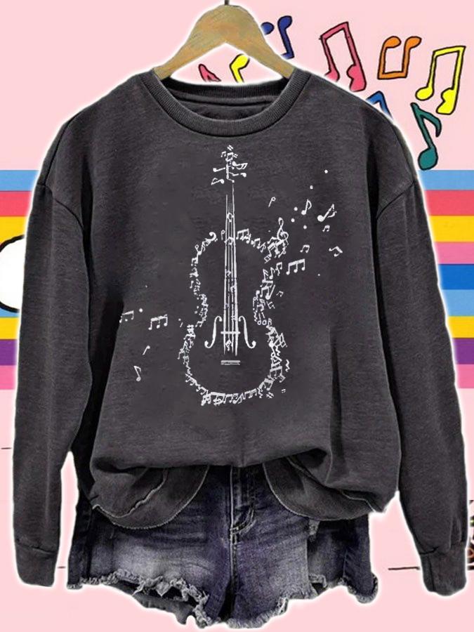 Classical Music Violin Player Gift Orchestra Violin Shirt sweatshirt