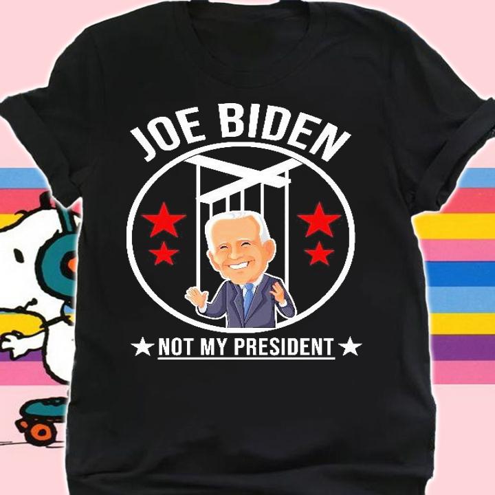 Joe Biden not my president puppet Biden t-shirt