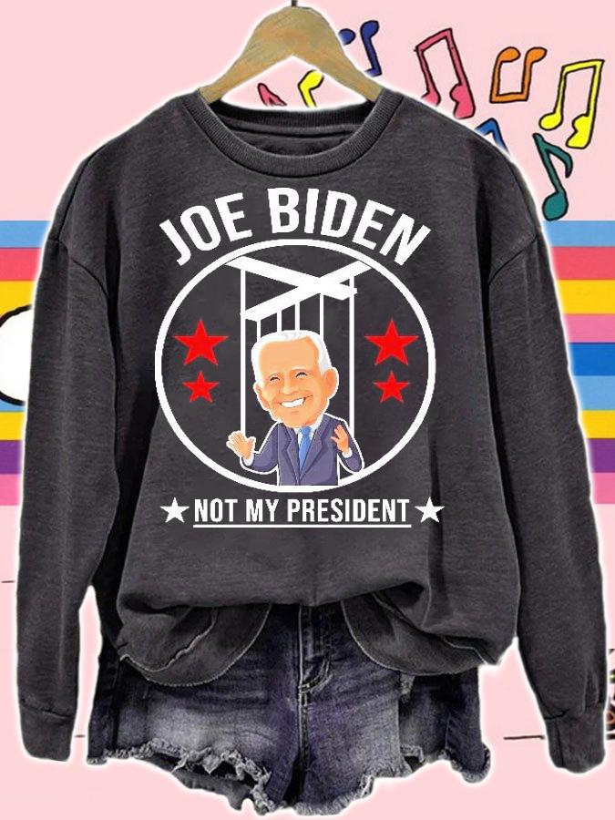 Joe Biden not my president puppet Biden t-shirt