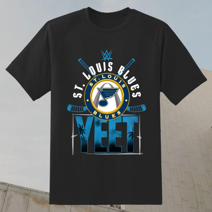Jey Uso WWE St. Louis Blues Hockey T-Shirt