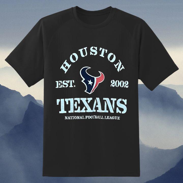 Premium Houston Texans Est. 2002 Nation Football League T-Shirt