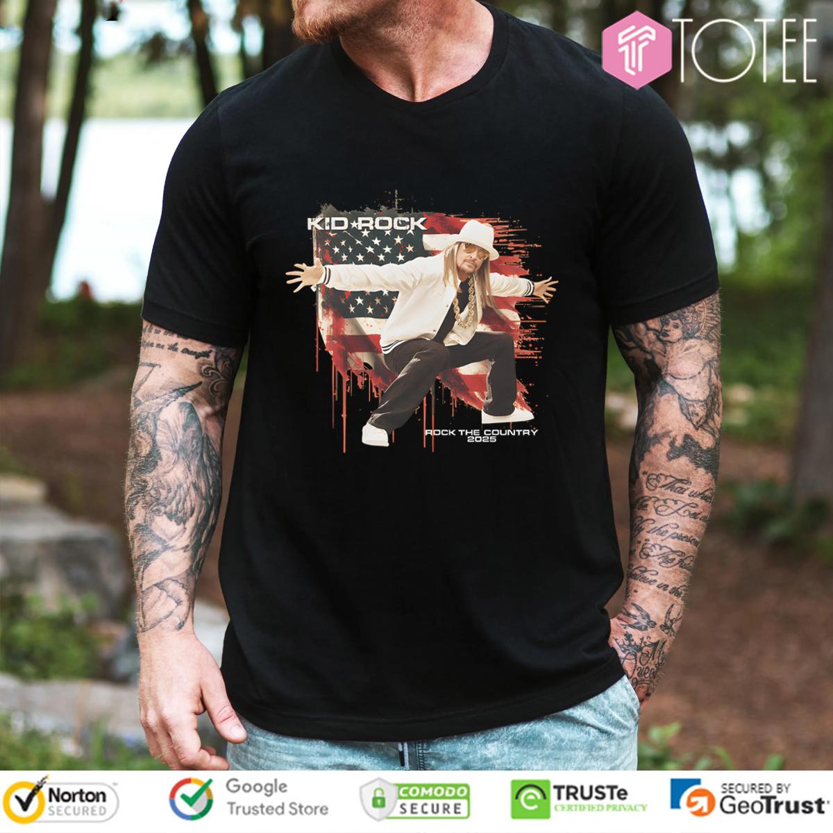 Kid Rock Rock The Country 2025 Shirt