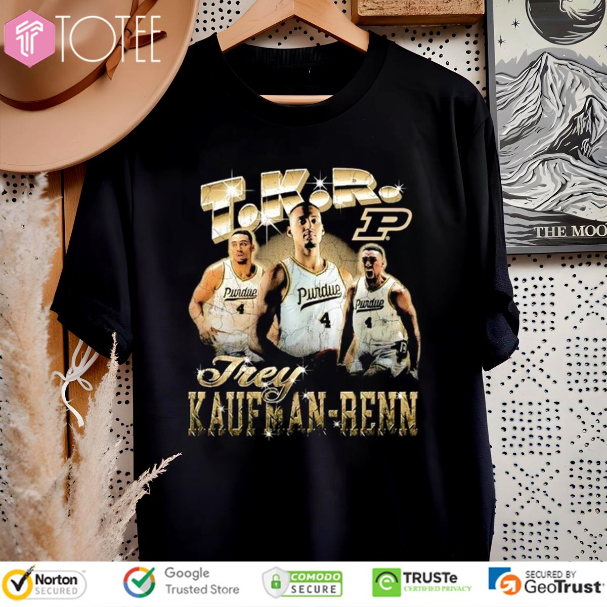 T.K.R. Trey Kaufman-Renn Purdue Boilermakers Basketball Vintage T-Shirt