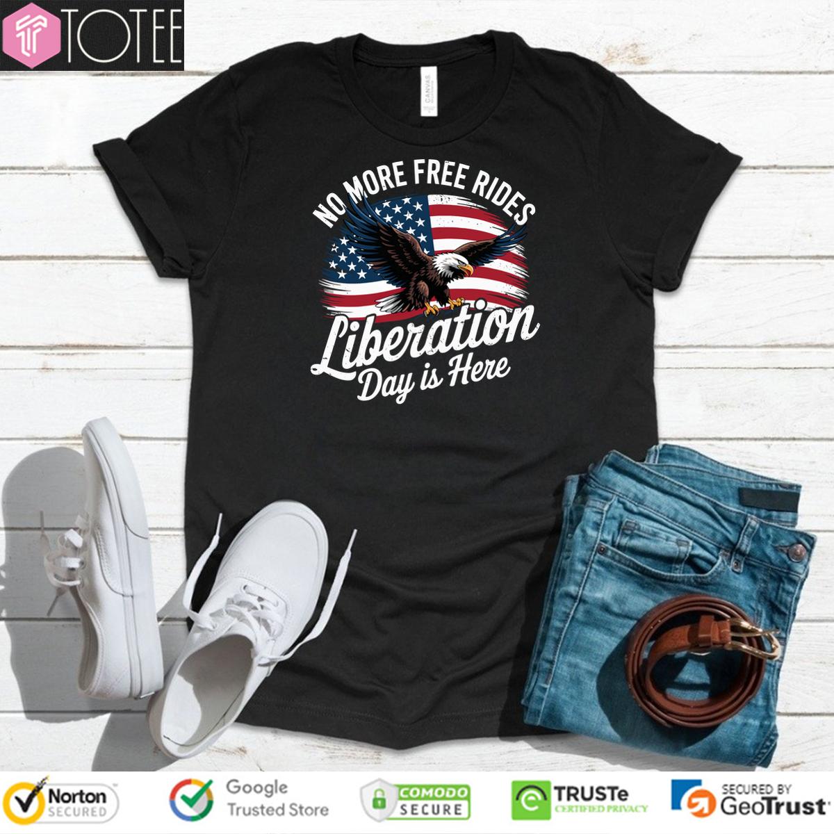 American Eagle's Liberation Day Shirt: No More Free Rides!