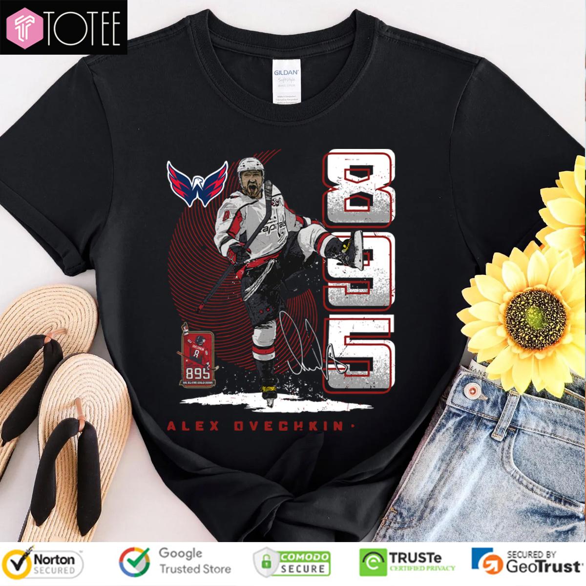 Ovechkin 895 Goals Shirt: Own a Piece of Capitals History!