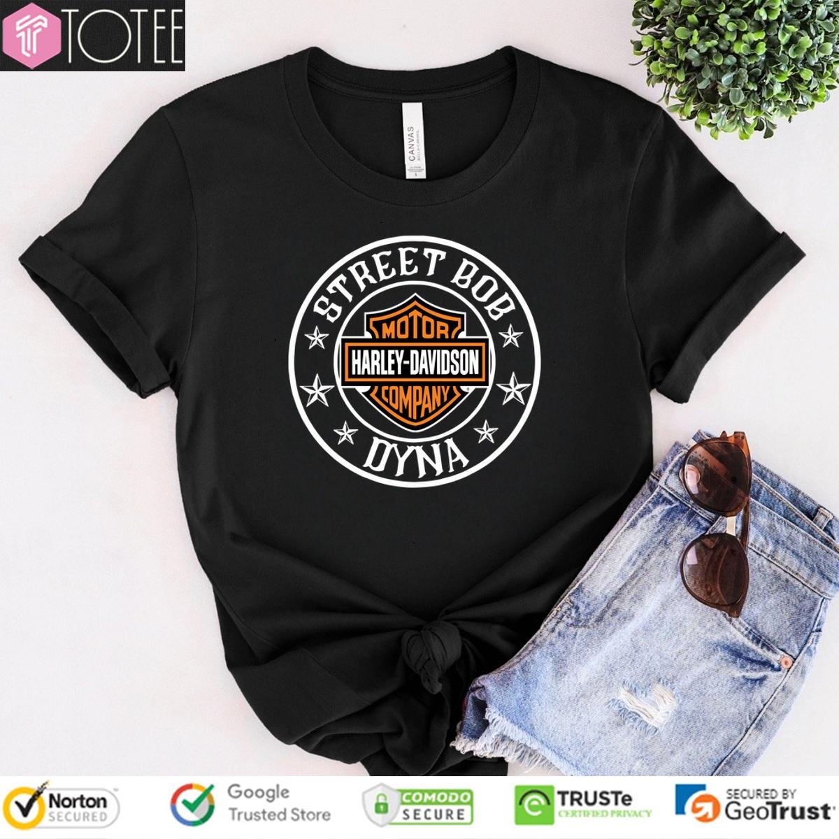 Best Street Bob Harley-Davidson Tees Now Available